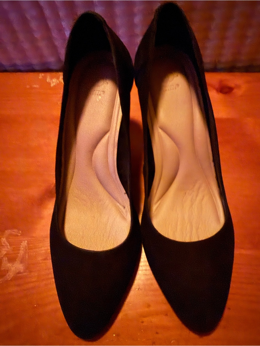 Dune London Black Pointed-Toe Pumps